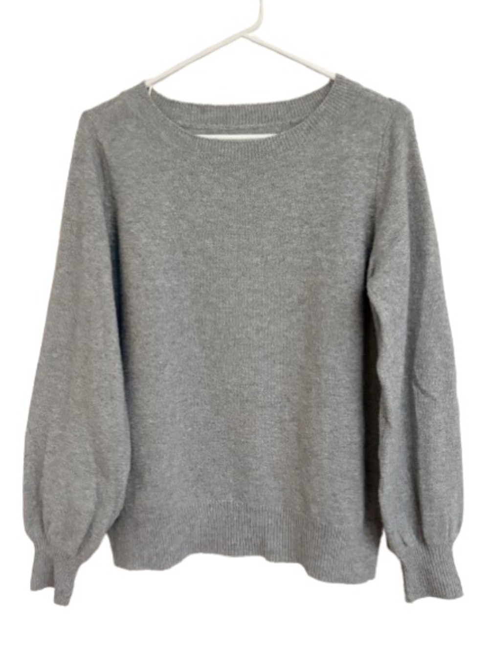 Vero Moda Heather Gray Crewneck Sweater